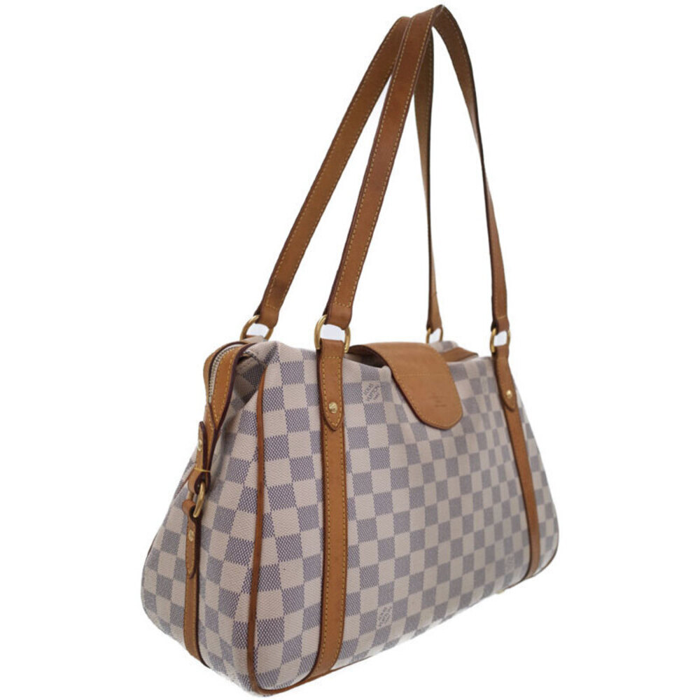 Louis Vuitton Bag White Damier Stresa Shoulder Azur